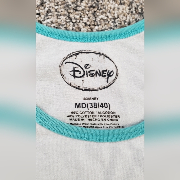 Disney | Mickey Face Tie Dye Rainbow Colored Tank Top Tee - Picture 2 of 3